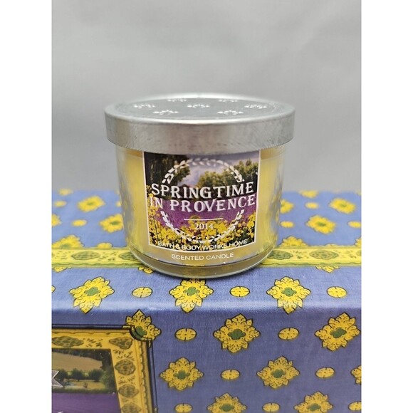 Bath & Body Works Provence Candles French Countryside Garden Fragrance Boxed Set - Picture 5 of 16